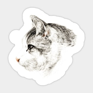 Cat-head Sticker